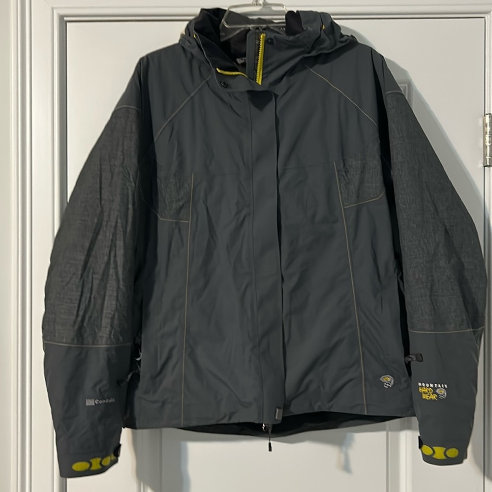 Mountain Hardware Women’s Ski/Snowboarding Parka Conduit PrimaLoft, Gray--size L